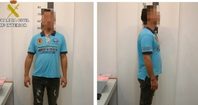 Detenido reclamado por Interpol