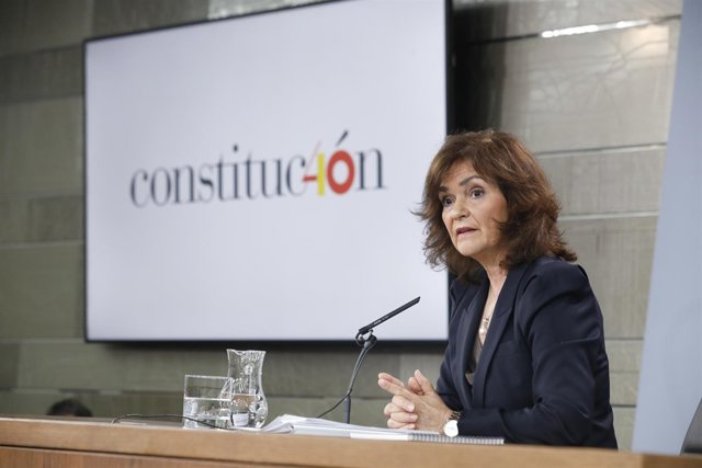 Rueda de prensa posterior al Consejo de Ministros