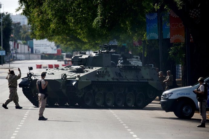 Despliegue de seguridad por el G20 en Buenos Aires