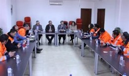 Reunión en la Diputación de Badajoz sobre el Plan Aguablanca