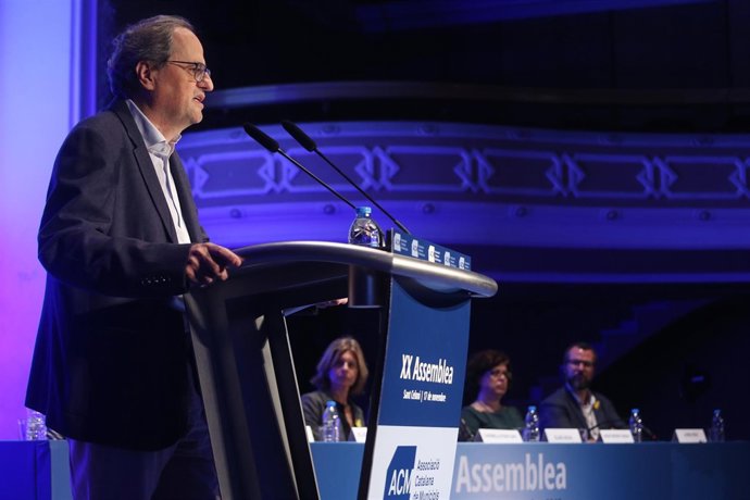 El presidente de la Generalitat, Quim Torra