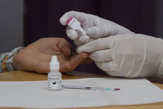 Test rápido del VIH