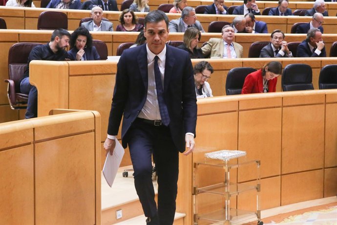 Sesión de control en el Senado