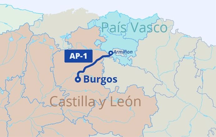 Atopista AP-1 Burgos-Armiñón