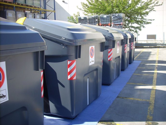 Contenedores de basura en Getafe