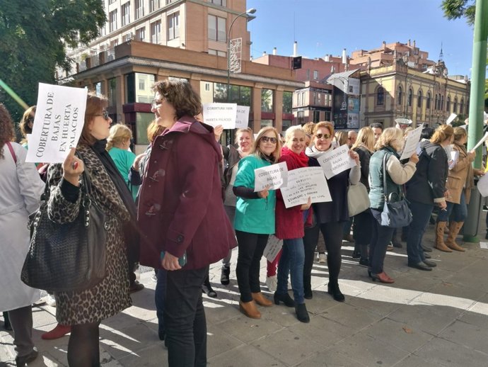 Manifestación de los trabajadores