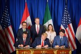 Foto: EEUU, Canadá y México rubrican su renovado acuerdo comercial