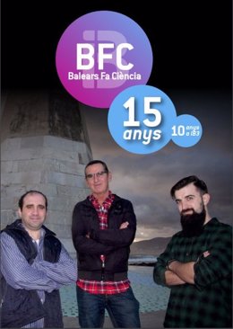 Cartel 15 años 'Balears fa ciència'