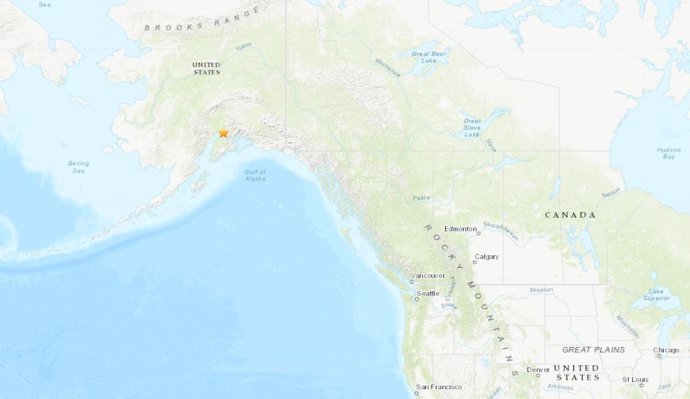 Terremoto de magnitud 7 en Alaska (EEUU)