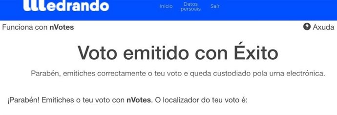 Voto primarias En Marea