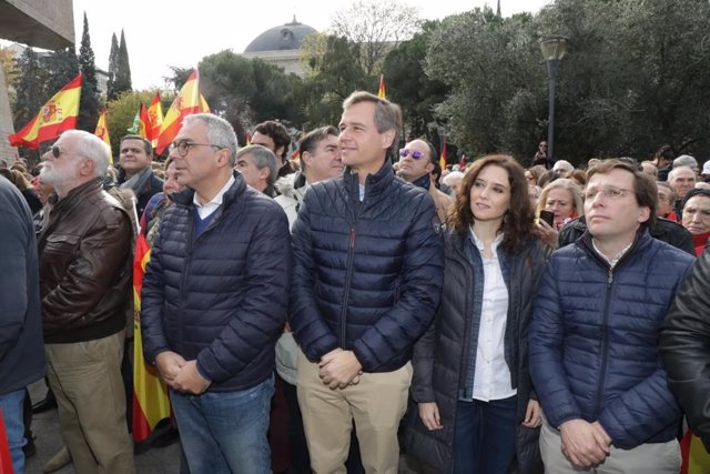 Dirigentes del PP de Madrid