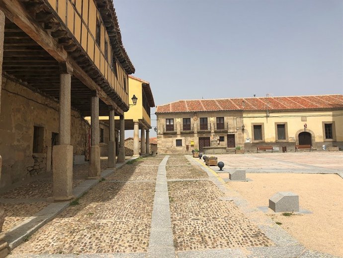 Ávila.- Plaza de Bonilla de la Sierra