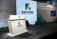 Elecciones andaluzas 2018: Casi 200 profesionales de 30 medios, acreditados para seguir el 2D desde el Centro de Datos