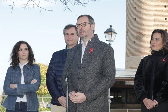 El vicesecretario de Organización del PP, Javier Maroto, en Arroyomolinos