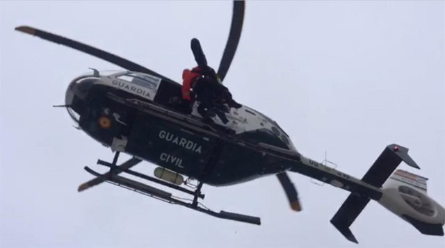 Helicóptero de la Guardia Civil