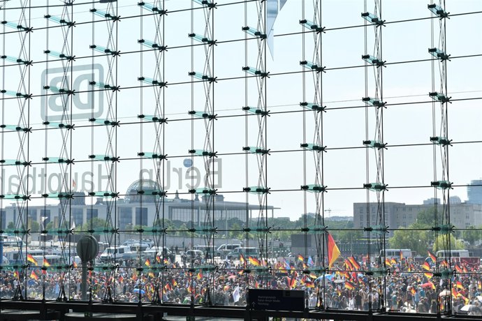 Manifestació a  Berlín