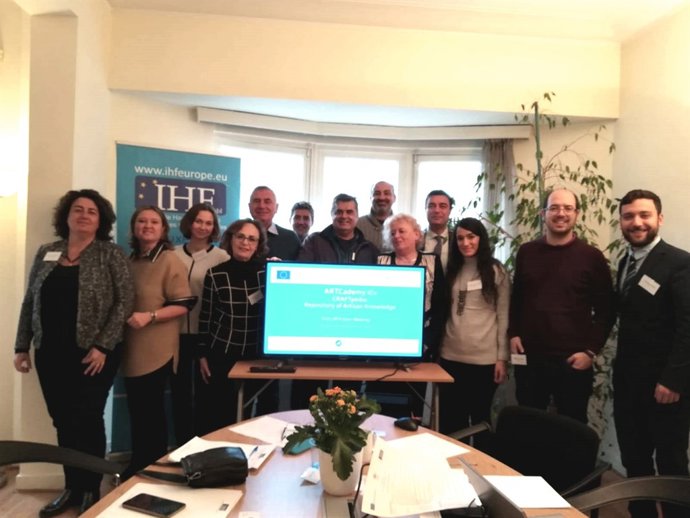 Reunión en Bruselas de los socios de ARTCademy