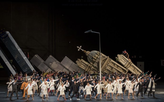 Montaje de La Flauta Mágica de Graham Vick en Les Arts