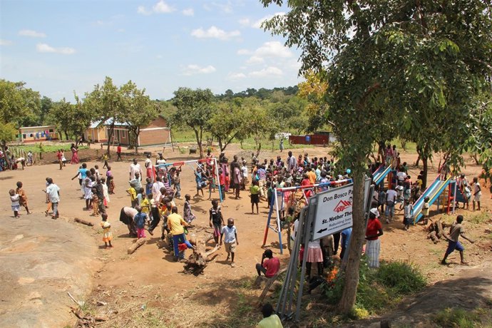 Campo de refugiados de Palabek, en Uganda