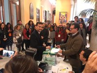 Maíllo anima a ir votar confiado en que "la gente que quiere cambio no se queda en casa"