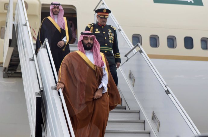 El príncipe heredero de Arabia Saudí, Mohamed bin Salmán