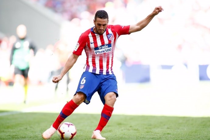 Centrocampista del Atlético de Madrid Jorge Koke Resurrección