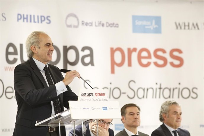 El Consejero de Sanidad de la Comunidad de Madrid, Enrique Ruiz Escudero, protag