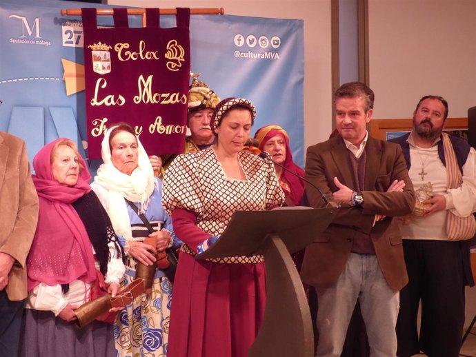 Víctor Gonzalez presenta el día de las mozas en tolox