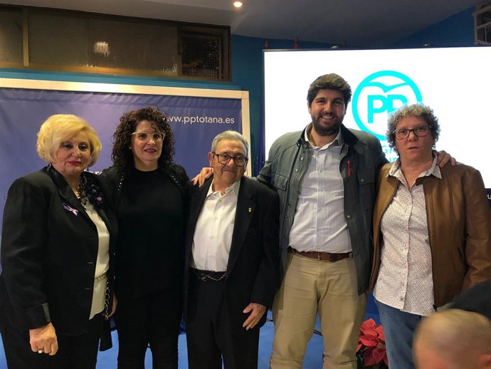 El presidente del PP en la Región de Murcia, Fernando López Miras