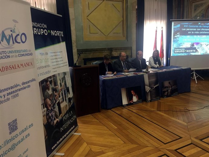 Acto de entrega de los premios