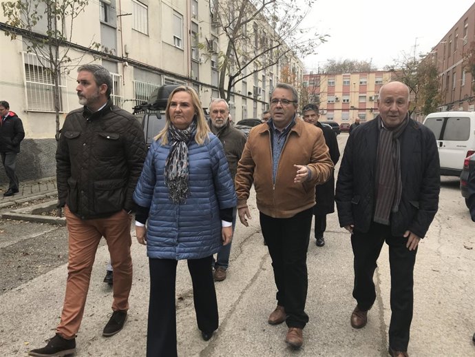 Rosalía Gonzalo en el Barrio del Aeropuerto