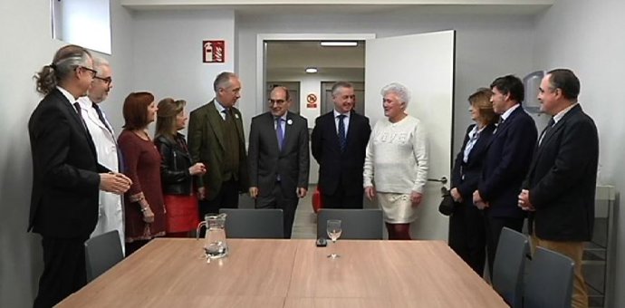 Inauguración unidad psiquiátrica por el lehendakari.