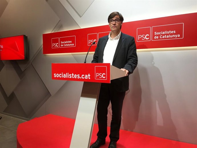 El secretario de Organización del PSC, Salvador Illa