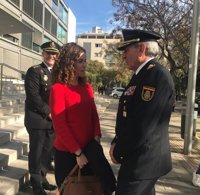 Rosario Sánchez asegura que "siguen trabajando" para que los policías de Baleares reciban un plus de insularidad