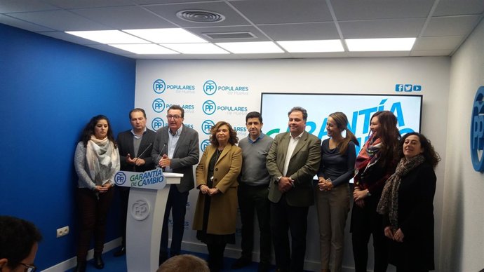 El presidente del PP de Huelva, Manuel Andrés González.