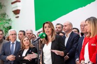 Susana Díaz se ve con confianza para seguir "liderando" el PSOE-A tras las andaluzas: "Si hubiera perdido me habría ido"