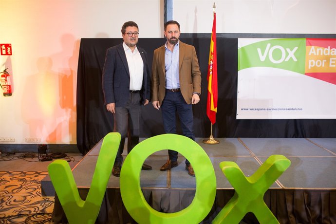 Santiago Abascal i Francisco Serrano.