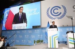 Pedro Sánchez interviene en la XXIV Cumbre del Clima en Polonia