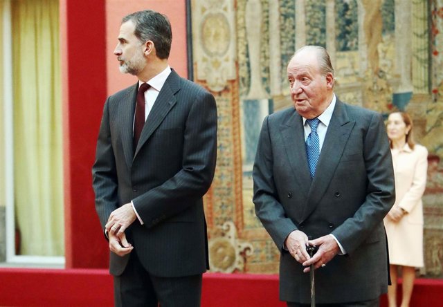 Rey Felipe y Rey Juan Carlos