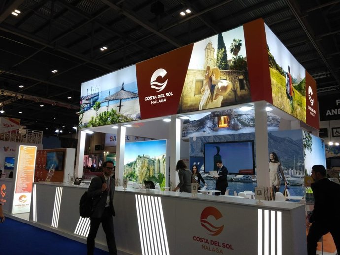 Estand Costa Del Sol Turismo Promoción Ferias Turísticas Mice Vita Elite Sol