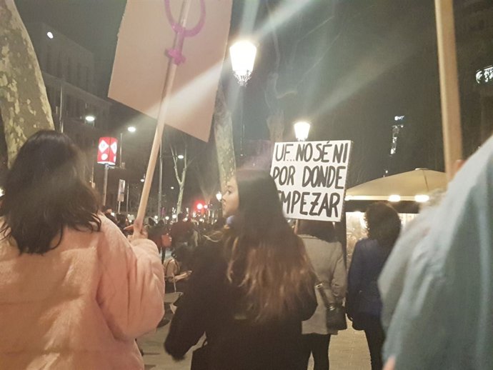 Manifestació 8M Barcelona