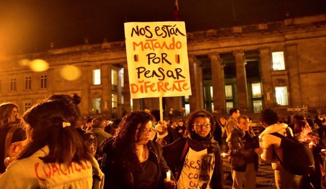 Protesta Colombia