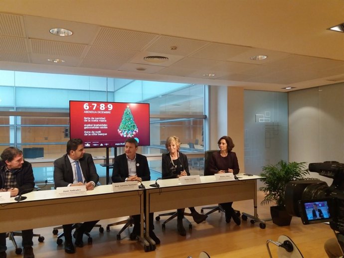 Presentación de la feria de navidad de Ficoba