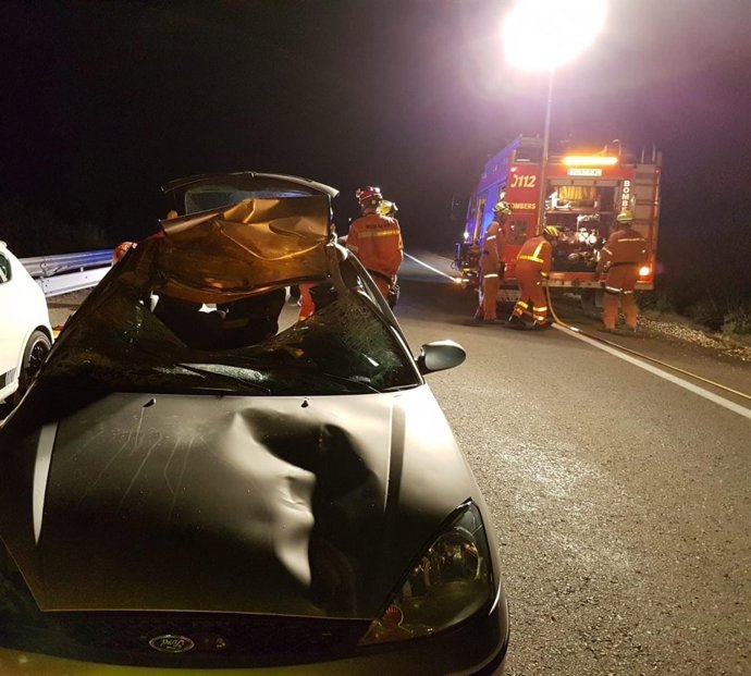 Accidente de coche en Benigànim