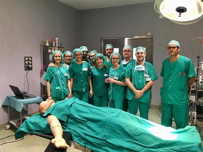 Equipo de Hospital Clínico de Málaga