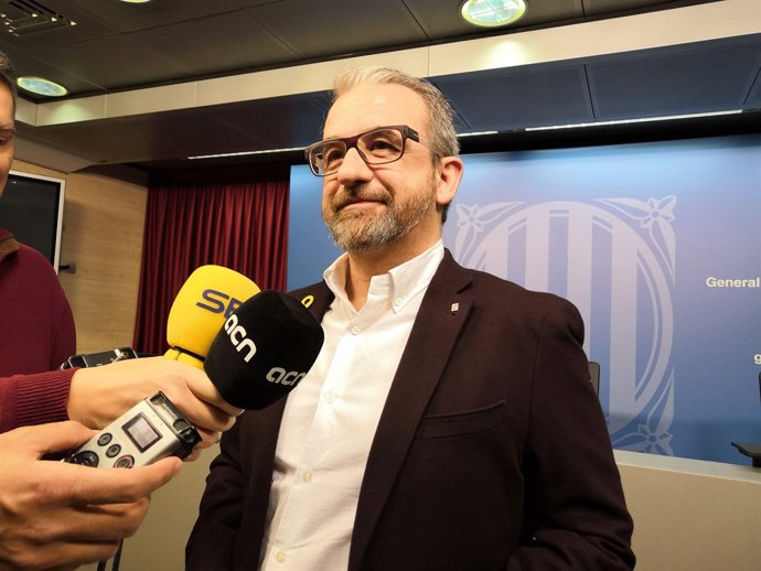 El secretari general de Treball de la Generalitat Josep Ginesta