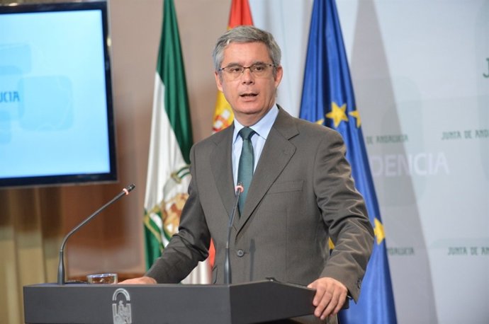 Juan Carlos Blanco, en rueda de prensa.