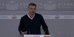 Portavoz socialista Juan Antonio González
