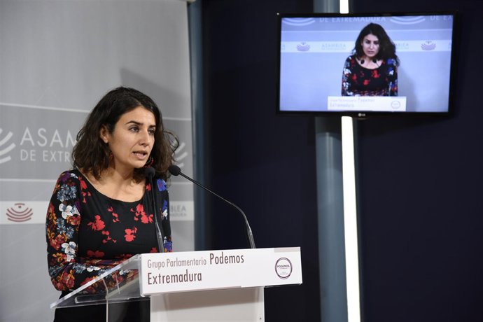 Presidenta del Grupo Podemos, Irene de Miguel