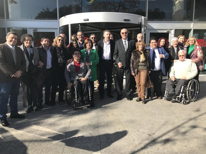 Lectura del manifiesto de Cermi por el Día de la Discapacidad